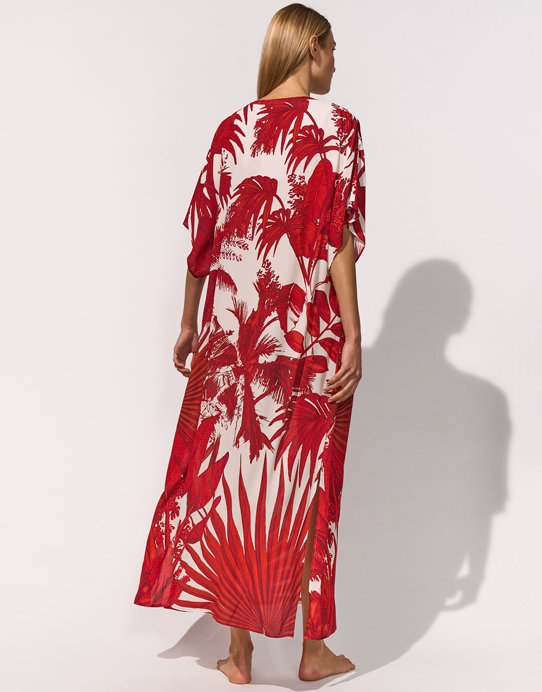 Palmaria Caftan - Creme Rouge - Simply Beach UK
