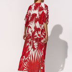 Palmaria Caftan - Creme Rouge - Simply Beach UK