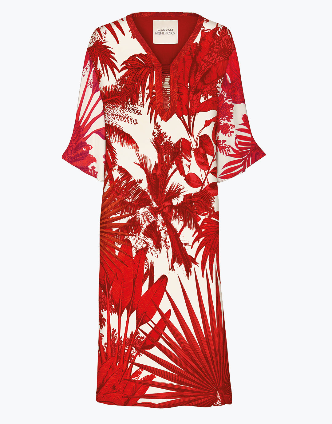 Palmaria Caftan - Creme Rouge - Simply Beach UK