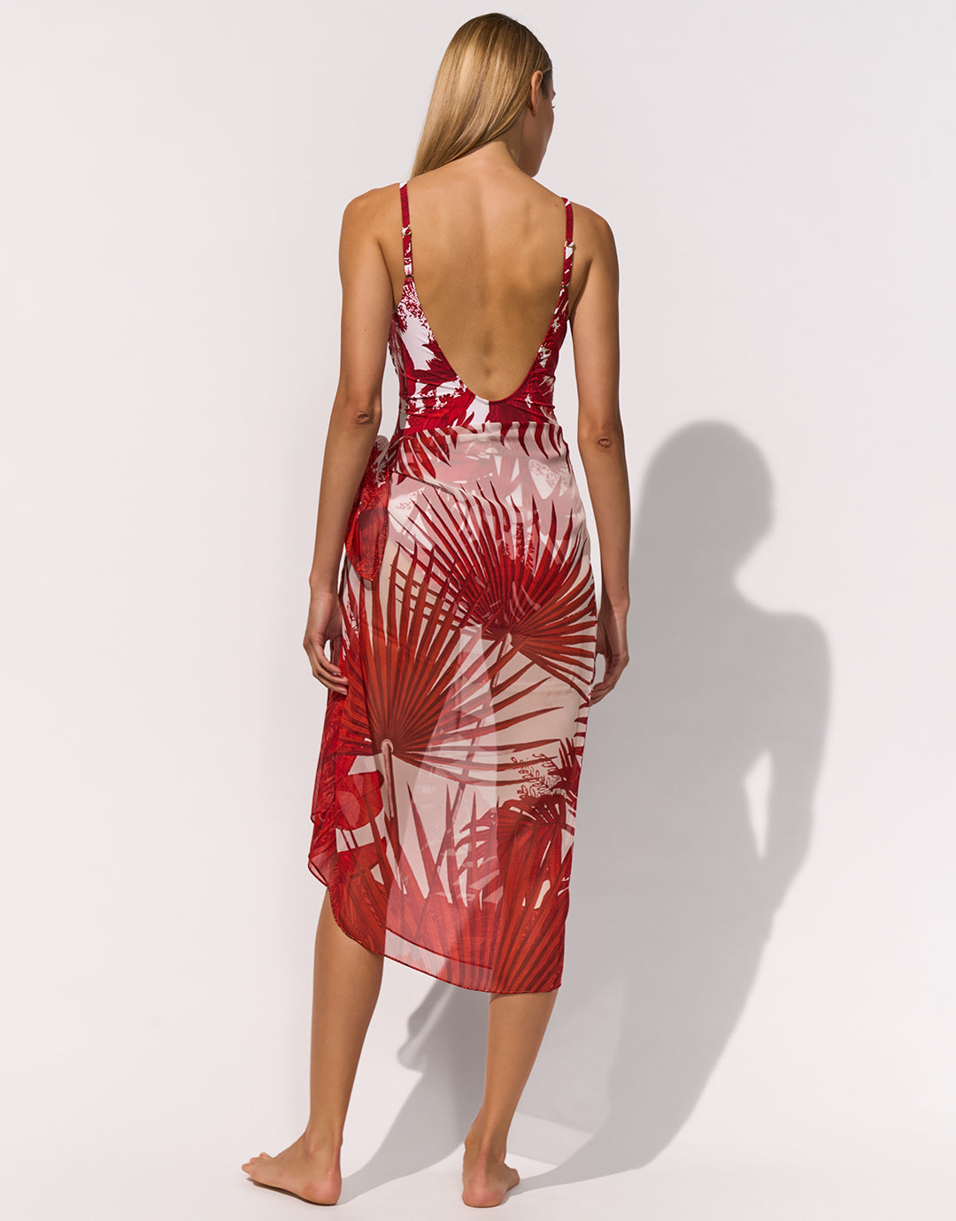 Palmaria Sarong - Creme Rouge - Simply Beach UK