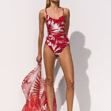 Palmaria Sarong - Creme Rouge - Simply Beach UK