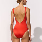 Elyon Tank Swimsuit - Glazed Tangerine - Simply Beach UK