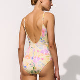 Maryan Mehlhorn Floressence Ruched Underwired Swimsuit - Petal Glow - Simply Beach UK