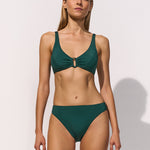 Maryan Mehlhorn Silhouet Bikini Pant - Evolving Teal - Simply Beach UK