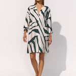 Maryan Mehlhorn Silhouet Tunic - Evolving Teal - Simply Beach UK