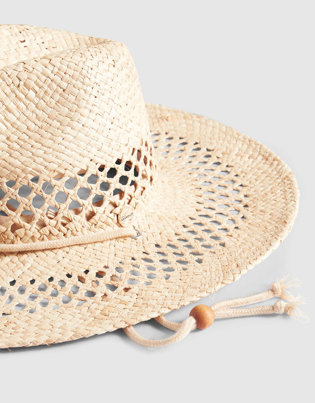 Shady Lady Raffia Hat - Natural - Simply Beach UK