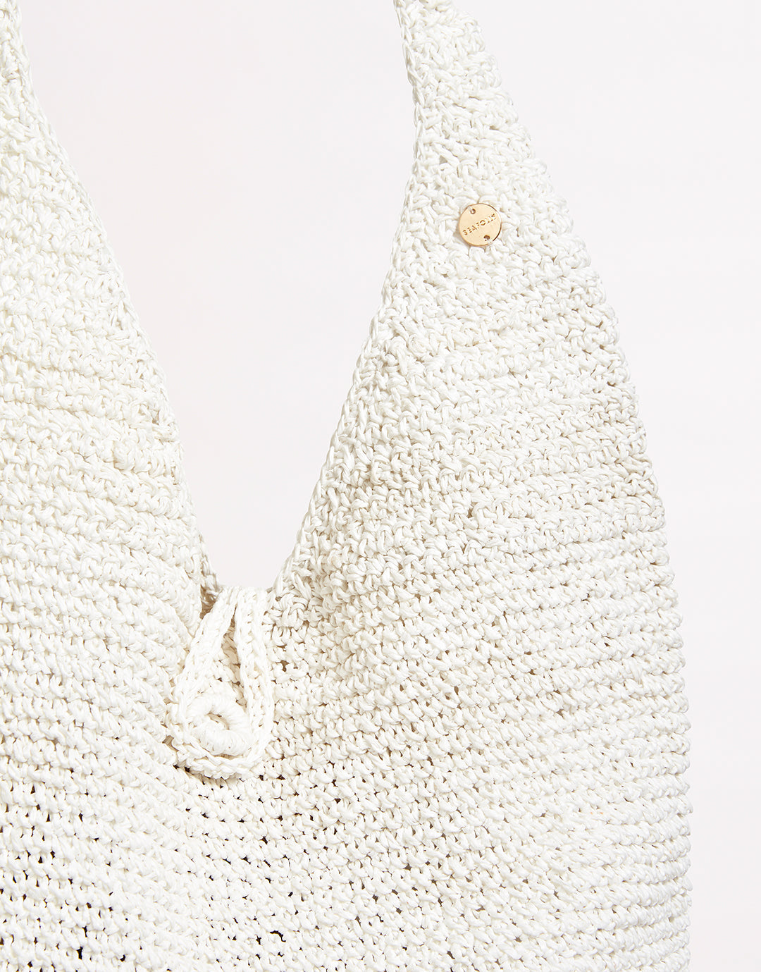 Cocoon Woven Tote - White - Simply Beach UK