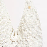 Cocoon Woven Tote - White - Simply Beach UK