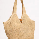 Mirage Woven Tote Bag - Natural - Simply Beach UK