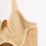 Mirage Woven Tote Bag - Natural - Simply Beach UK