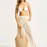 Mirage Woven Tote Bag - Natural - Simply Beach UK
