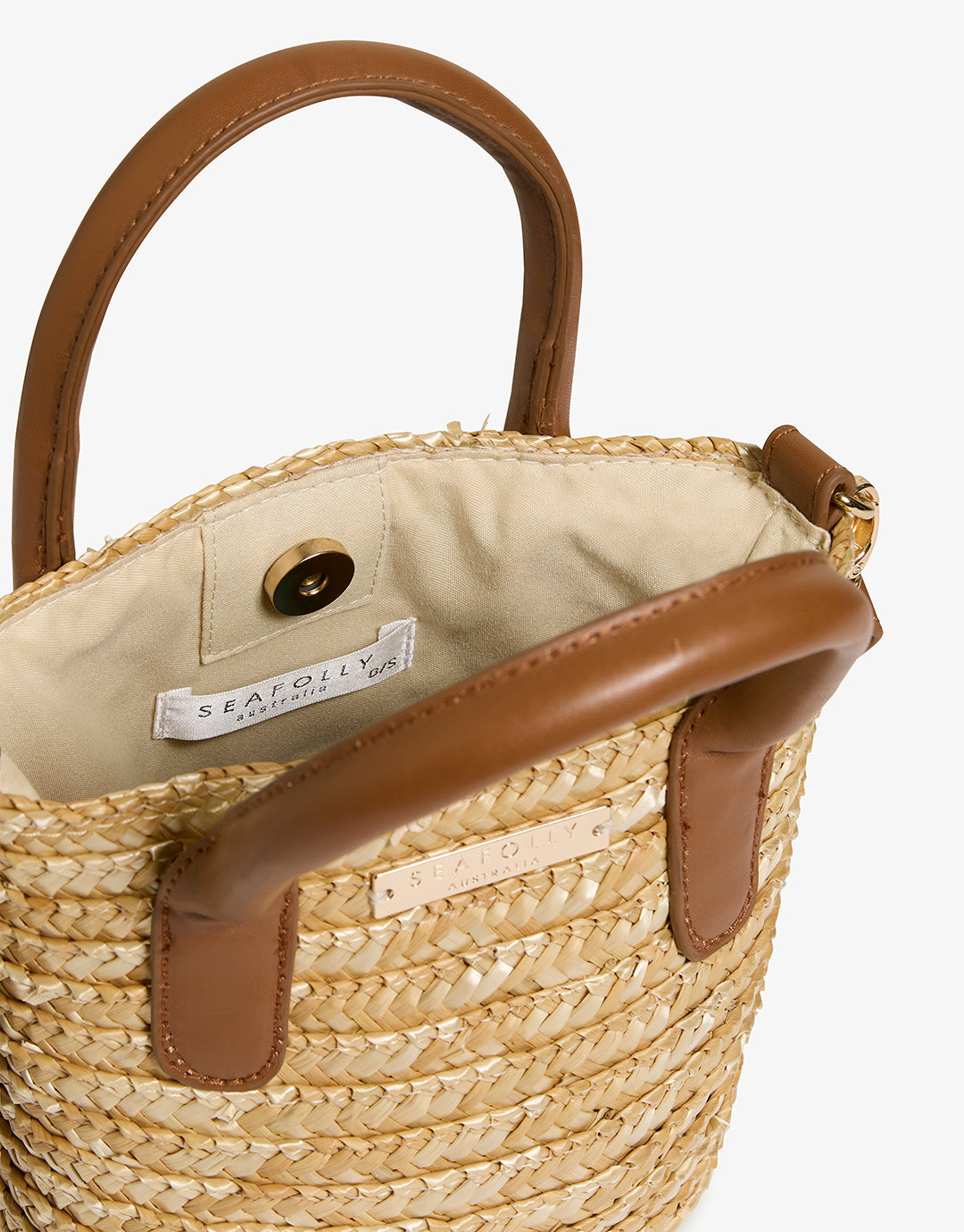 Micro Tote Bag - Natural - Simply Beach UK