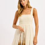 Beaded Tote Bag - Brown - Simply Beach UK