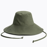 Tie Up Bucket Hat - Olive