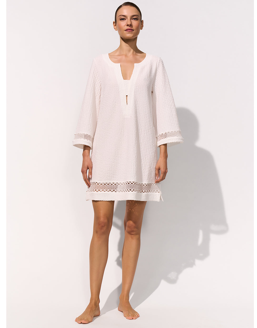 Midi Tunic - White - Simply Beach UK