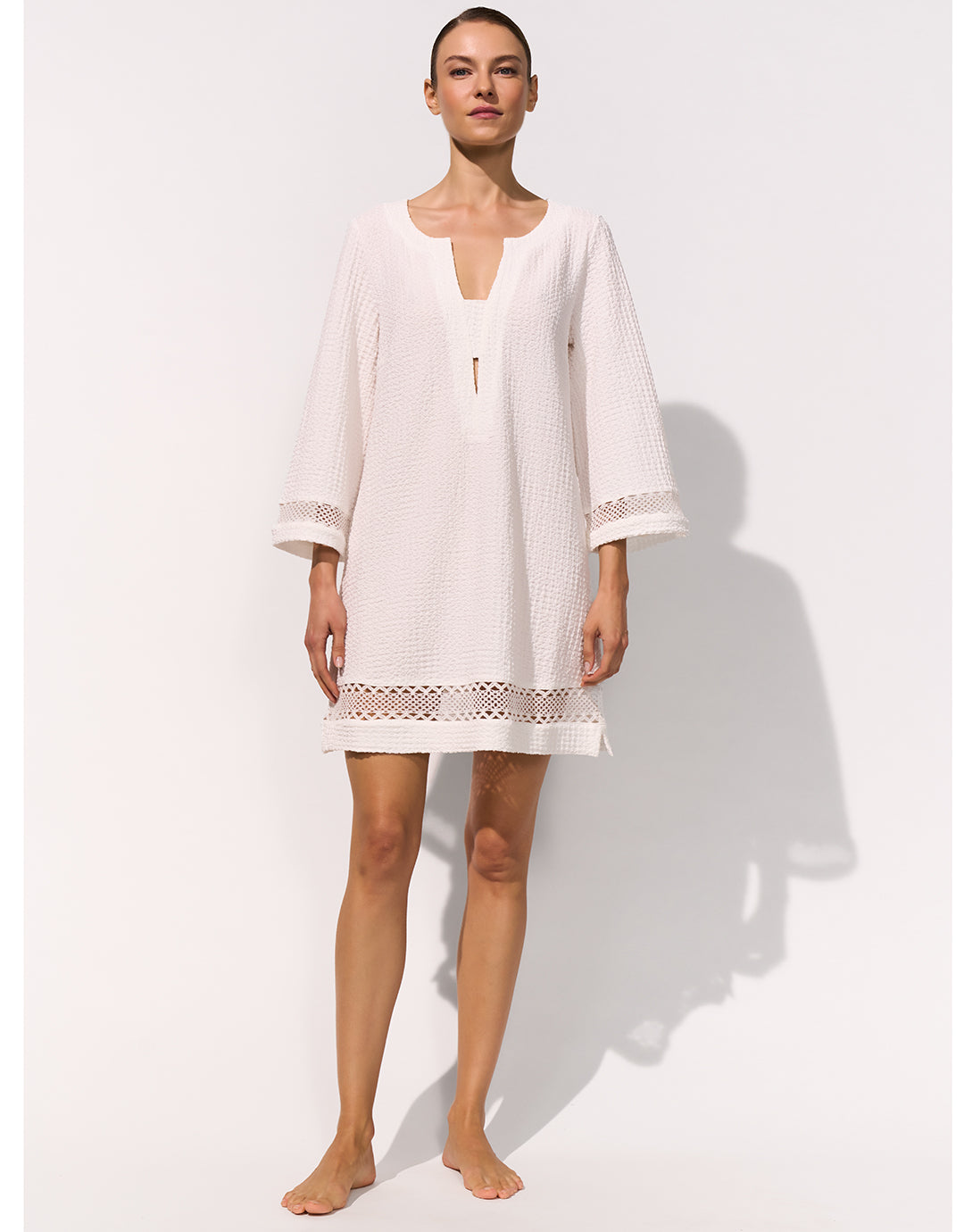 Midi Tunic - White - Simply Beach UK