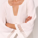 Midi Tunic - White - Simply Beach UK