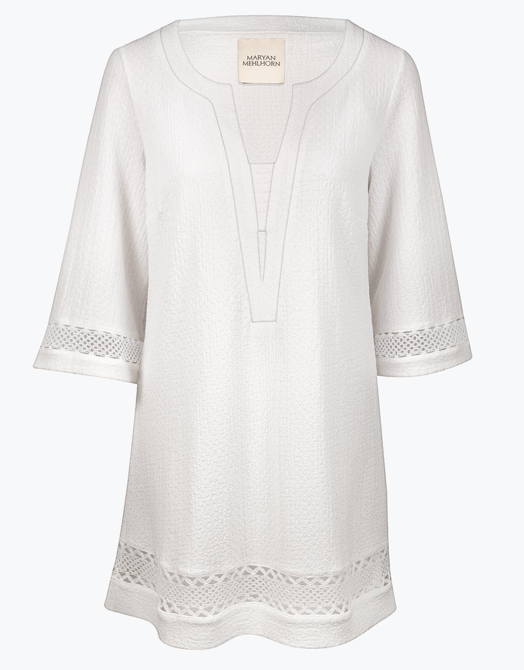 Midi Tunic - White - Simply Beach UK