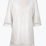 Midi Tunic - White - Simply Beach UK