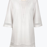 Midi Tunic - White - Simply Beach UK