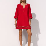 Midi Tunic - Rouge - Simply Beach UK