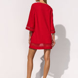 Midi Tunic - Rouge - Simply Beach UK