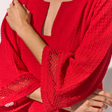 Midi Tunic - Rouge - Simply Beach UK