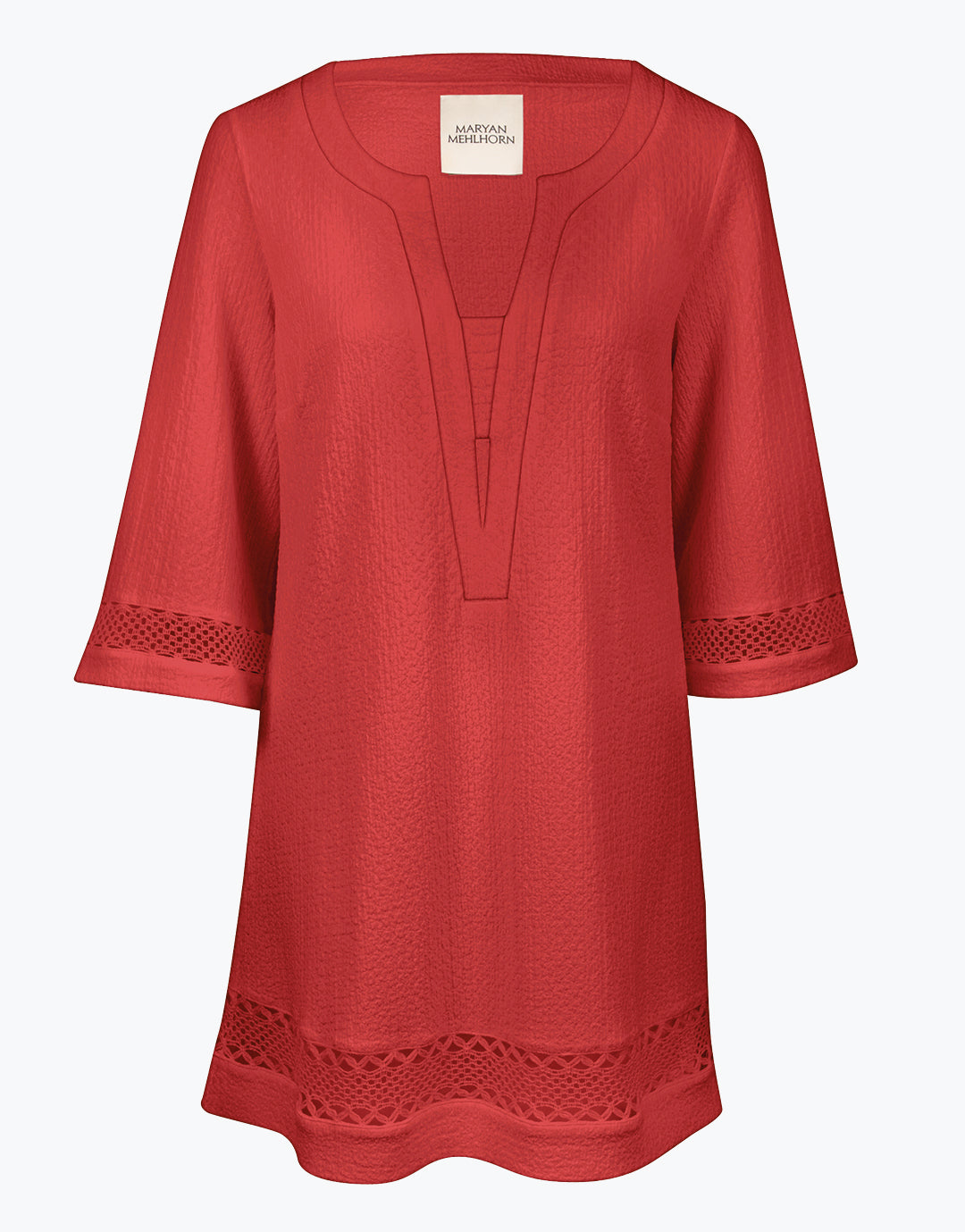 Midi Tunic - Rouge - Simply Beach UK