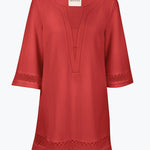 Midi Tunic - Rouge - Simply Beach UK