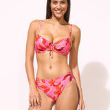 Lidea Fused Florals Bikini Pant - Pink Fusion - Simply Beach UK