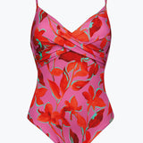 Lidea Fused Florals Swimsuit - Pink Fusion - Simply Beach UK