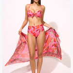Lidea Fused Florals Pareo - Pink Fusion - Simply Beach UK