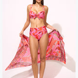 Lidea Fused Florals Pareo - Pink Fusion - Simply Beach UK