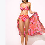 Lidea Fused Florals Pareo - Pink Fusion - Simply Beach UK