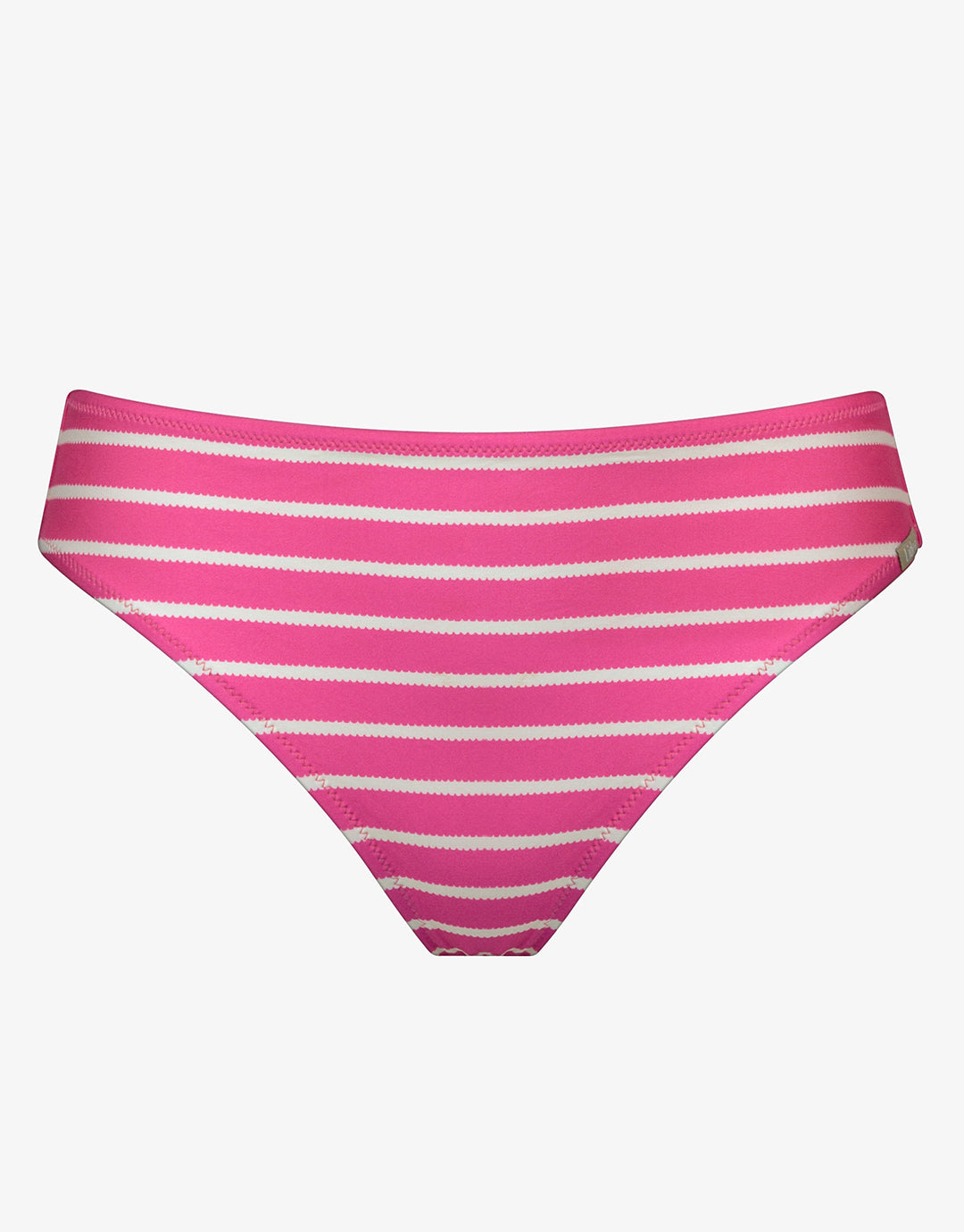 Line Up Bikini Pant - Pink and White - Simply Beach UK