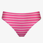 Line Up Bikini Pant - Pink and White - Simply Beach UK
