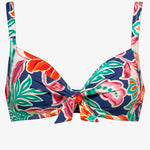 Lidea Petal Patch Underwired Bikini Top - Denim Daydream - Simply Beach UK