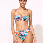 Lidea Petal Patch Underwired Bikini Top - Denim Daydream - Simply Beach UK