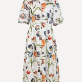 Tulipe Maxi Shirt Dress - Noble Blend