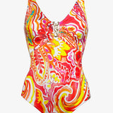 Summer Infusion Moulded Swimsuit - White Summer