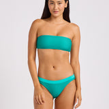 High Tide Hipster Bikini Pant - Long Island Green