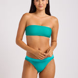 High Tide Hipster Bikini Pant - Long Island Green