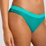 High Tide Hipster Bikini Pant - Long Island Green