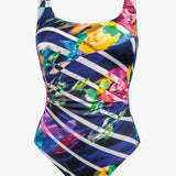Flower Glow Swimsuit - Maritim Neon - Simply Beach UK