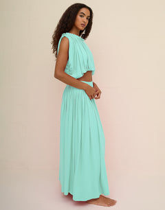 Pitusa Areia Knit Top - Aqua - Simply Beach UK