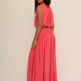 Areia Knit Top - Coral - Simply Beach UK