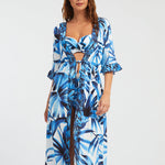 Azura Kimono - Blue and White - Simply Beach UK