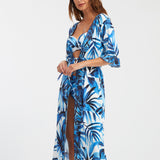 Azura Kimono - Blue and White - Simply Beach UK