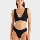 Hunza G Angel Bikini Set - Black - Simply Beach UK