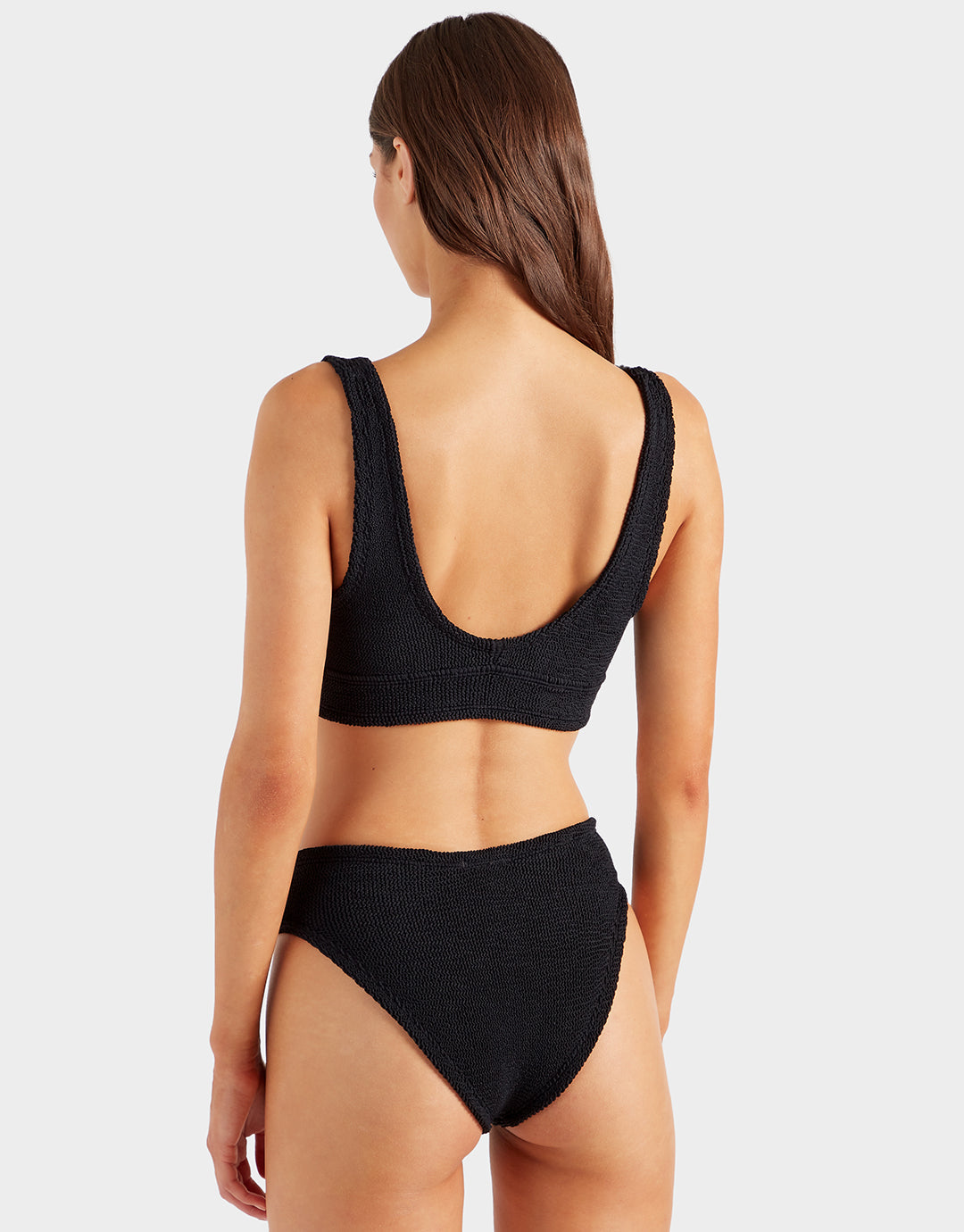 Hunza G Angel Bikini Set - Black - Simply Beach UK